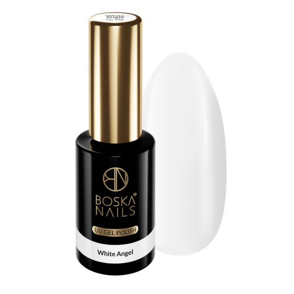 Lakier hybrydowy White Angel UP no 549  Boska Nails 10 ml