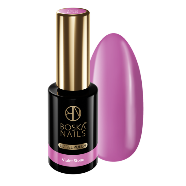 Lakier hybrydowy Violet Stone UP  no 552  Boska Nails 10 ml