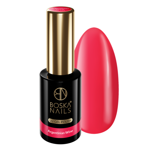 Lakier hybrydowy Argentinian Wine UP no 554  Boska Nails 10 ml