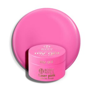 Różowy żel budujący UV My Gel LASER PINK Boska Nails 15 ml