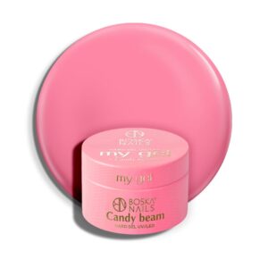 Różowy żel budujący UV My Gel CANDY BEAM Boska Nails 15 ml Różowy żel budujący UV My Gel CANDY BEAM Boska Nails 15 ml