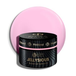 Żel budujący UV do paznokci galaretka Jellysious Pinkland Boska Nails 50 ml