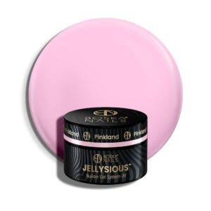 Żel budujący UV do paznokci galaretka Jellysious Pinkland Boska Nails 15 ml