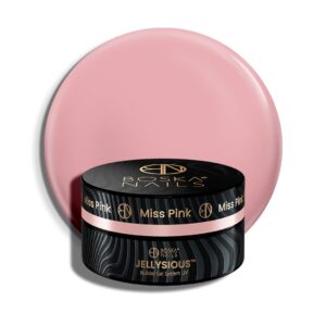 Żel budujący UV do paznokci galaretka Jellysious Miss Pink Boska Nails 30 ml