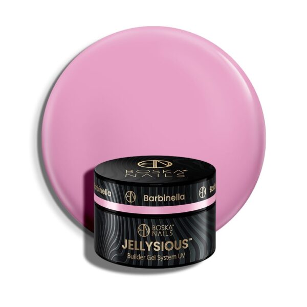 Żel budujący UV do paznokci galaretka BARBINELLA JELLYSIOUS   Boska Nails 15 ml