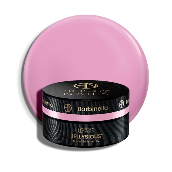 Żel budujący UV do paznokci galaretka BARBINELLA  JELLYSIOUS Boska Nails 30 ml