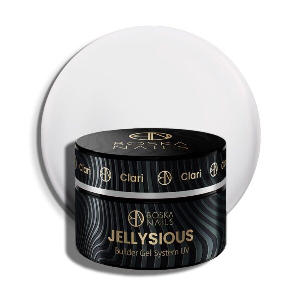 Żel budujący UV do paznokci galaretka CLARI JELLYSIOUS Boska Nails 50 ml