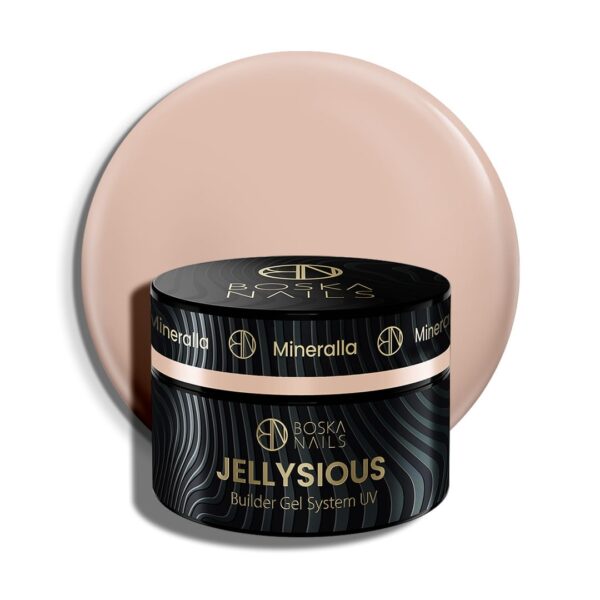 Żel budujący UV do paznokci Jellysious Mineralla Boska Nails  50 ml