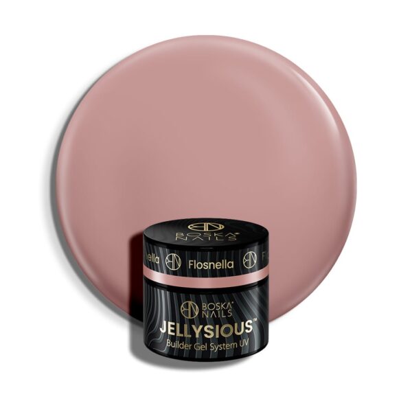 Żel budujący UV do paznokci Jellysious Flosnella Boska Nails 5 ml