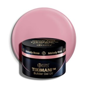 Żel budujący UV do paznokci z pamięcią cieczy Tiximani Melody Rose Boska Nails 50 ml