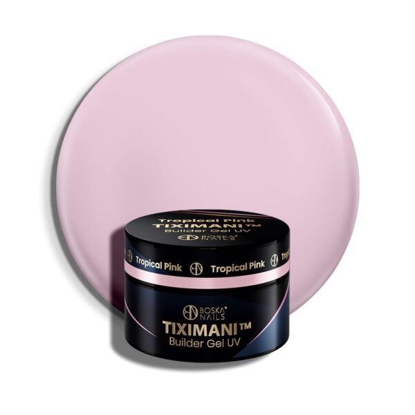 Żel budujący UV do paznokci z pamięcią cieczy Tiximani Tropical Pink Boska Nails 15 ml