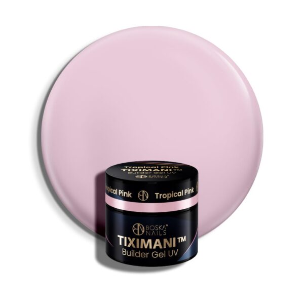 Żel budujący UV do paznokci z pamięcią cieczy Tiximani Tropical Pink Boska Nails 5 ml