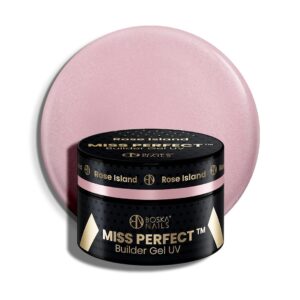 Outlet Żel budujący UV do paznokci Miss Perfect  Rose Island Boska Nails  50 ml