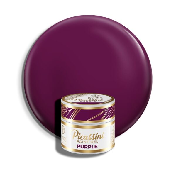 Żel do zdobień Picassini Paint Gel Purple Boska Nails 5 ml