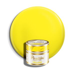 Żel do zdobień  Picassini Paint Gel Yellow Boska Nails 5 ml