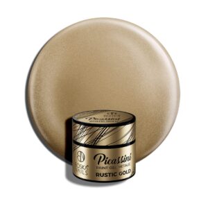Żel do zdobień Picassini Metalic Paint Gel Rustic Gold Boska Nails 5 ml