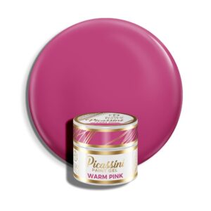 Żel do zdobień różowy Picassini Paint Gel WARM PINK Boska Nails 5 ml
