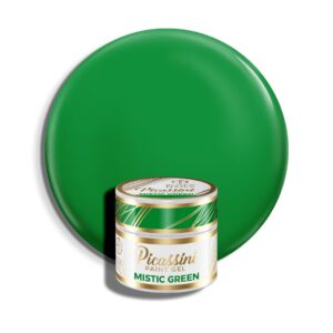 Żel do zdobień zielony Picassini Paint Gel MISTIC GREEN Boska Nails 5 ml