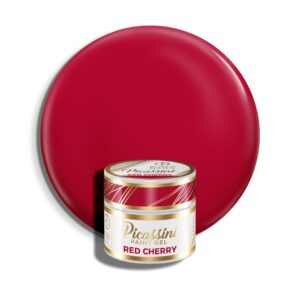 Żel do zdobień czerwony Picassini Paint Gel RED CHERRY Boska Nails 5 ml