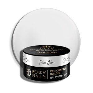Żel budujący UV do paznokci Pro Control Builder Gel System UV Just Clear Boska Nails 30 ml