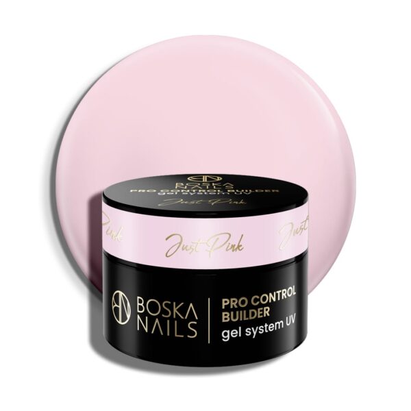 Żel budujący UV do paznokci Pro Control Builder Gel System UV Just Pink Boska Nails  50 ml