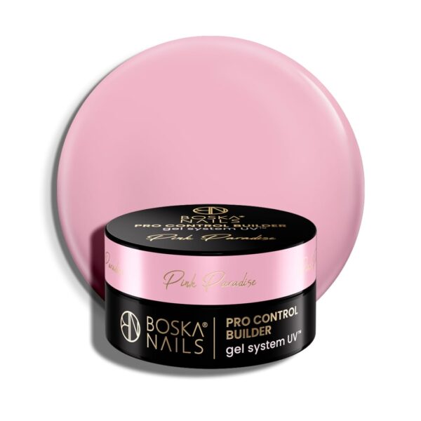 Żel budujący UV do paznokci Pro Control Builder Gel System UV Pink Paradise Boska Nails 30 ml