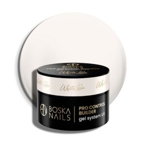 Żel budujący UV do paznokci Pro Control White Lola Boska Nails 50 ml