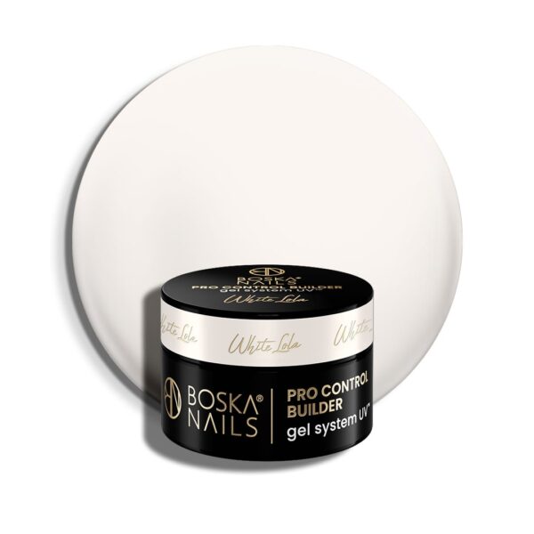 Żel budujący UV do paznokci Pro Control White Lola Boska Nails 15 ml