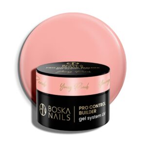 Żel budujący UV do paznokci Pro Control Builder Gel System UV Young Peach Boska Nails 50 ml