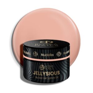 Żel budujący UV do paznokci galaretka Jellysious Nudella Boska Nails 50 ml
