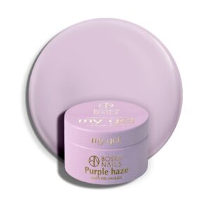 Fioletowy budujący żel UV My Gel PURPLE HAZE Boska Nails 15 ml