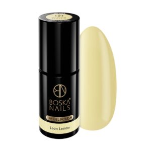 Masełkowy Lakier Hybrydowy Leon Lemon no 459 Boska Nails 6 ml