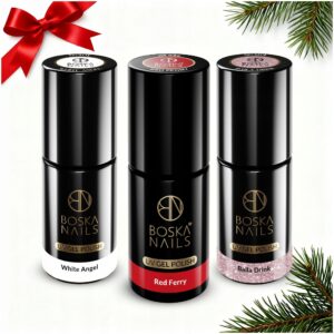 Set lakierów hybrydowych 301 + 364 + 326 Boska Nails
