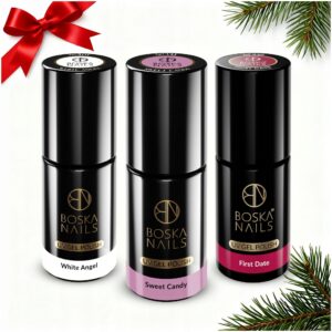 Set lakierów hybrydowych 301 + 341 + 430 Boska Nails
