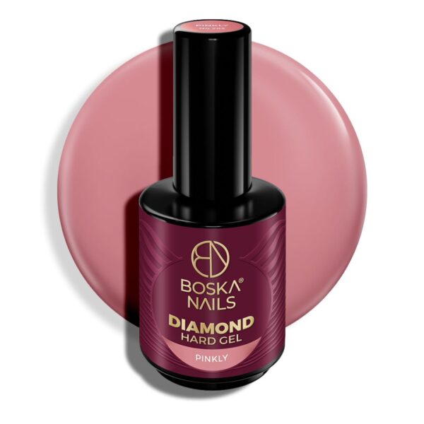 Żel budujący Hard Diamond Gel Pinkly Boska Nails 15 ml