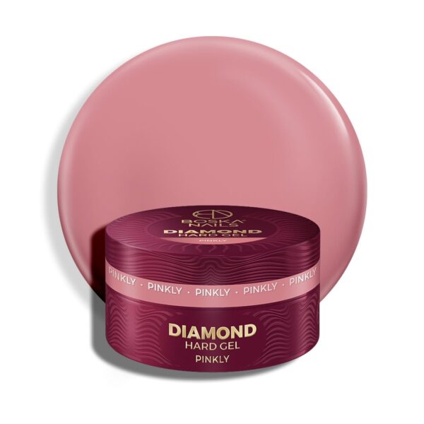 Żel budujący Hard Diamond Gel Pinkly Boska Nails  30 ml
