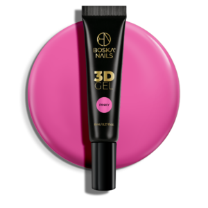 GEL 3D żel do zdobień Pinkly Boska Nails 8 ml