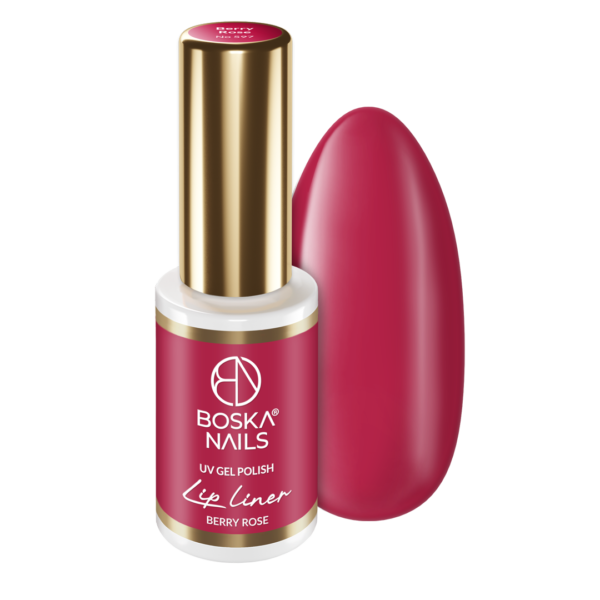 Lakier hybrydowy Lip Liner Berry Rose no 597 Boska Nails 6 ml
