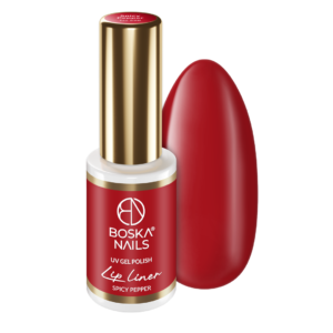 Lakier hybrydowy Lip Liner Spicy Pepper  no 598 Boska Nails 6 ml