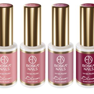 Set lakierów hybrydowych kolekcja Bloom Boska Nails