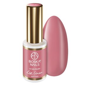 Lakier hybrydowy Lip Liner Soft Kiss no 593 Boska Nails 6 ml