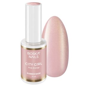 Baza kauczukowa City Girl PINK ENERGY Boska Nails 10 ml Baza kauczukowa City Girl PINK ENERGY Boska Nails 10 ml