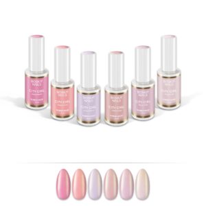 Set baz City Girl Rubber Base Boska Nails