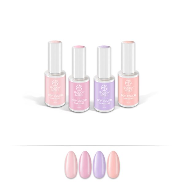 Set Top Color no Wipe Boska Nails