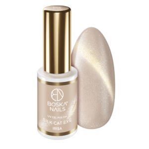 Lakier hybrydowy Cat Eye Silk Irisa nr 502 Boska Nails 6 ml Lakier hybrydowy Cat Eye Silk Irisa nr 502 Boska Nails 6 ml